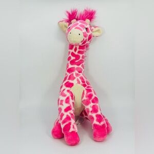 Wishpets Pink Giraffe Plush Madeline 2017 14 Inch Stuffed Animal Toy